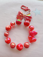 Red Hearts Charm