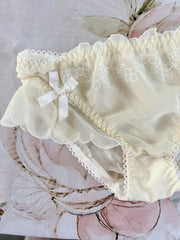 Yellow Lacy Chiffon Panty