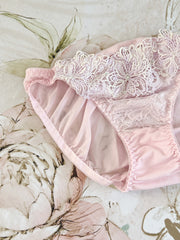 Pink Lacy Petals Panty