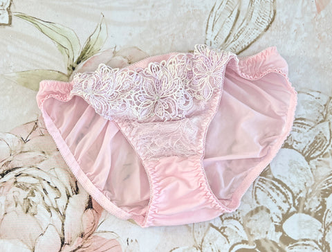Pink Lacy Petals Panty