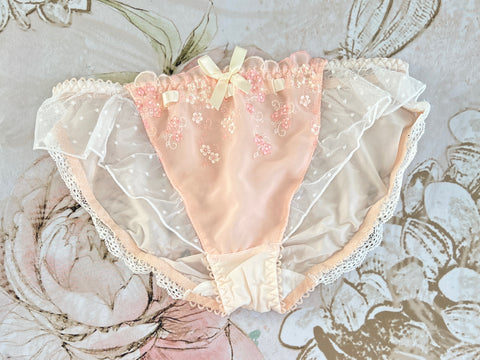 Baby Pink Flowers Panty