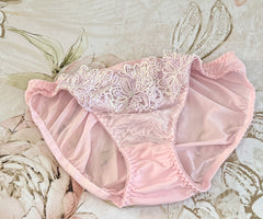 Pink Lacy Petals Panty