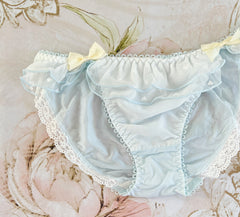 Blue Hearts Chiffon Panty