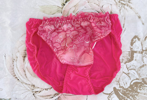 Hot Pink Flowers Panty