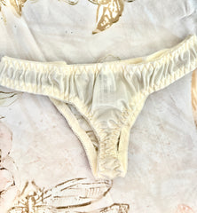 Yellow Flower Garden Thong