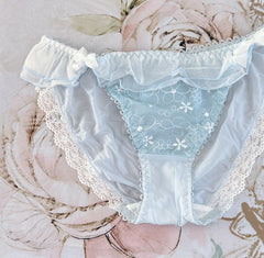 Baby Blue Flowers Panty